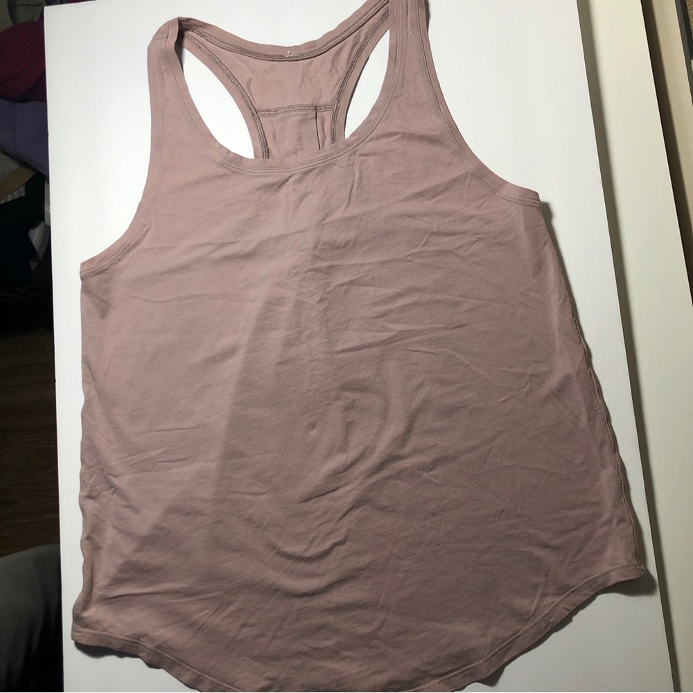 Lululemon Tank Top Womens 6/8 pale pink